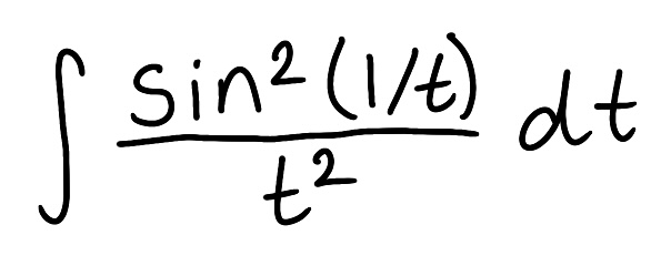 <p>Evaluate the integral</p>