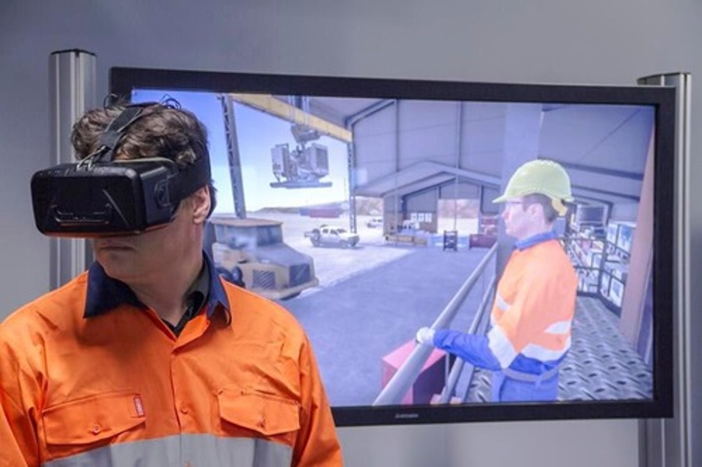 <p>Some companies use Virtual Reality to help employees practice real-life scenarios.</p>