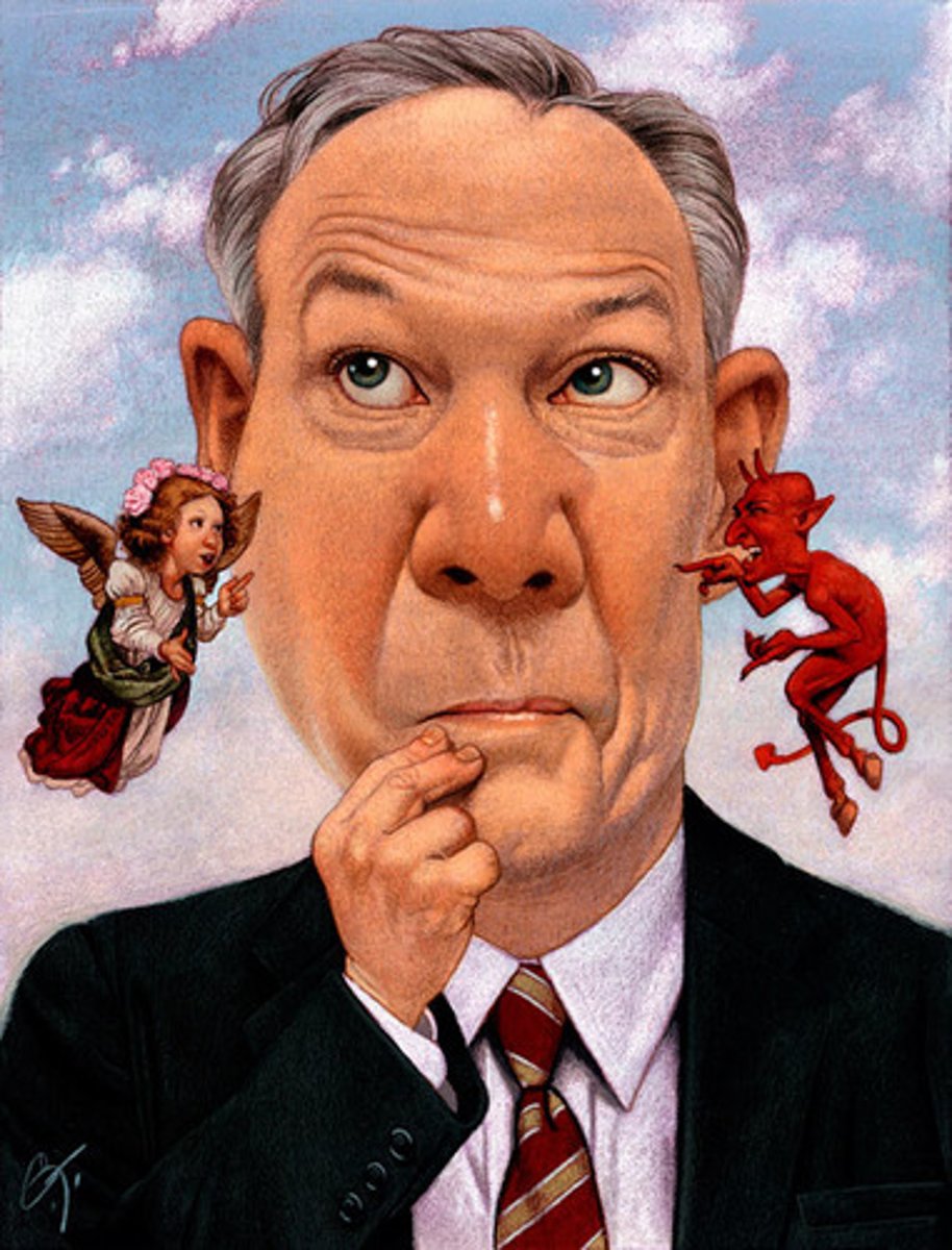 <p>An internal conflict is a struggle that takes place within a character's mind or heart. In an internal conflict, a character might struggle with paralyzing fear or a need for revenge.</p><p>Having to make a difficult choice is the most common type of internal conflict.</p><p>*insanity or mental illness is an internal conflict</p>