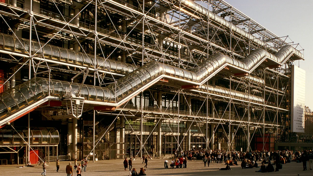 <p>Centre Georges Pompidou, 1970-77, Paris</p>