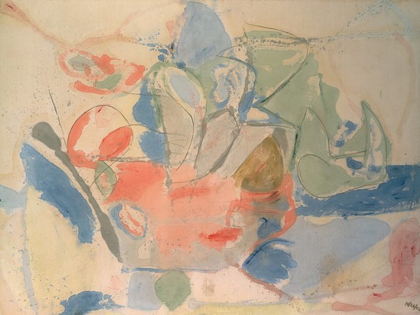 <p><em>Mountains and Sea</em>, 1952</p>