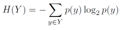 <p>We could find the entropy of our training samples to generate our tree<br>Entropy formula:<br><br></p>