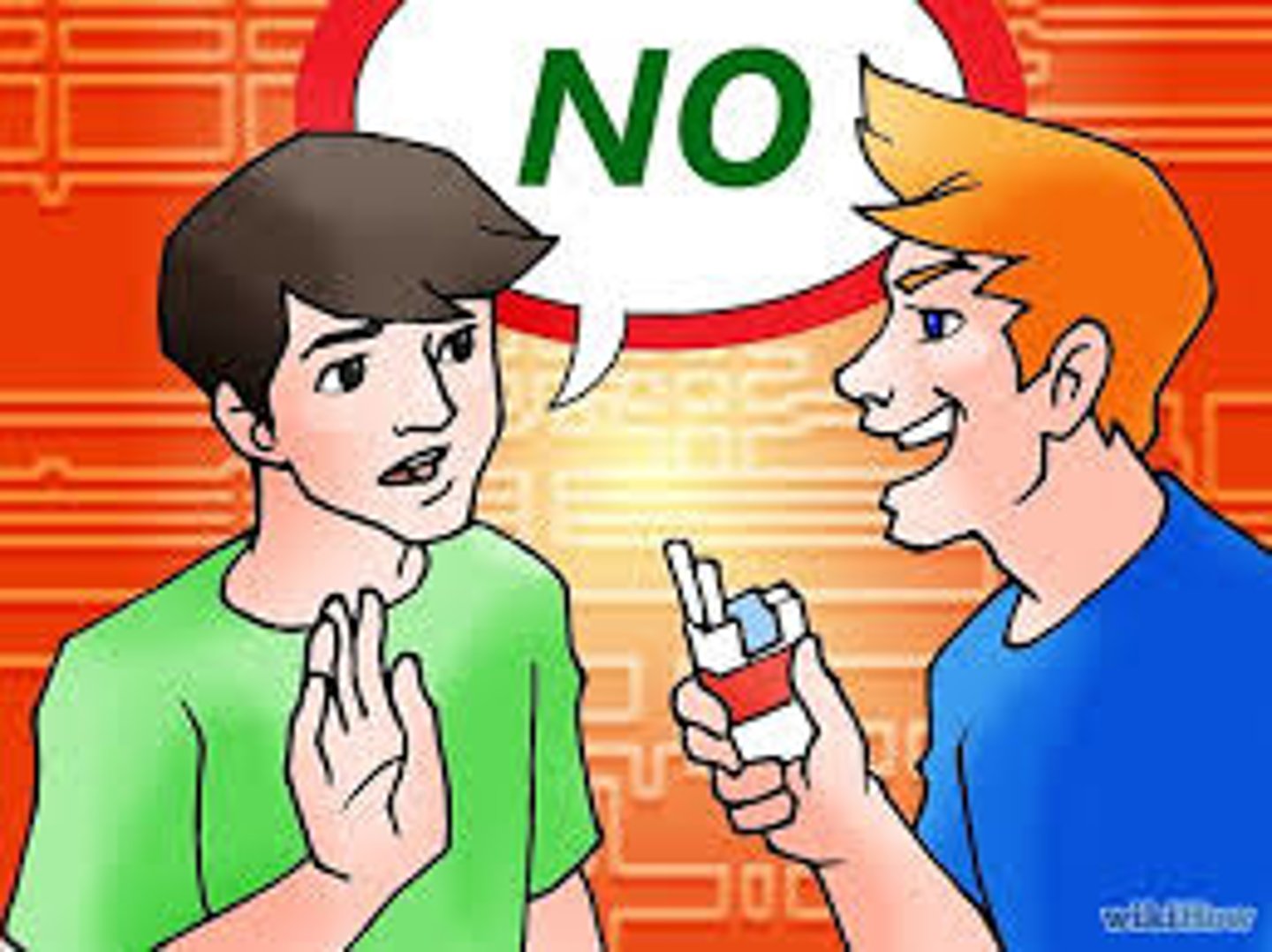 <p>refuse</p>