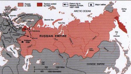 <p>An Empire that stretched from the Baltic Sea to the Pacific Ocean ruled by the Romanovs until 1907</p>