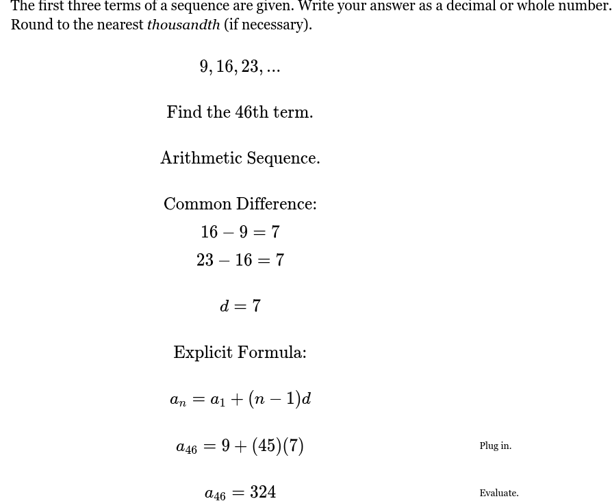 <p>a<sub>46</sub> = 324</p>