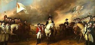 <p>where General Cornwallis surrenders</p>