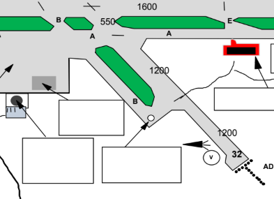 <p>Label the following locations on march airport(S) (top to bottom)</p>