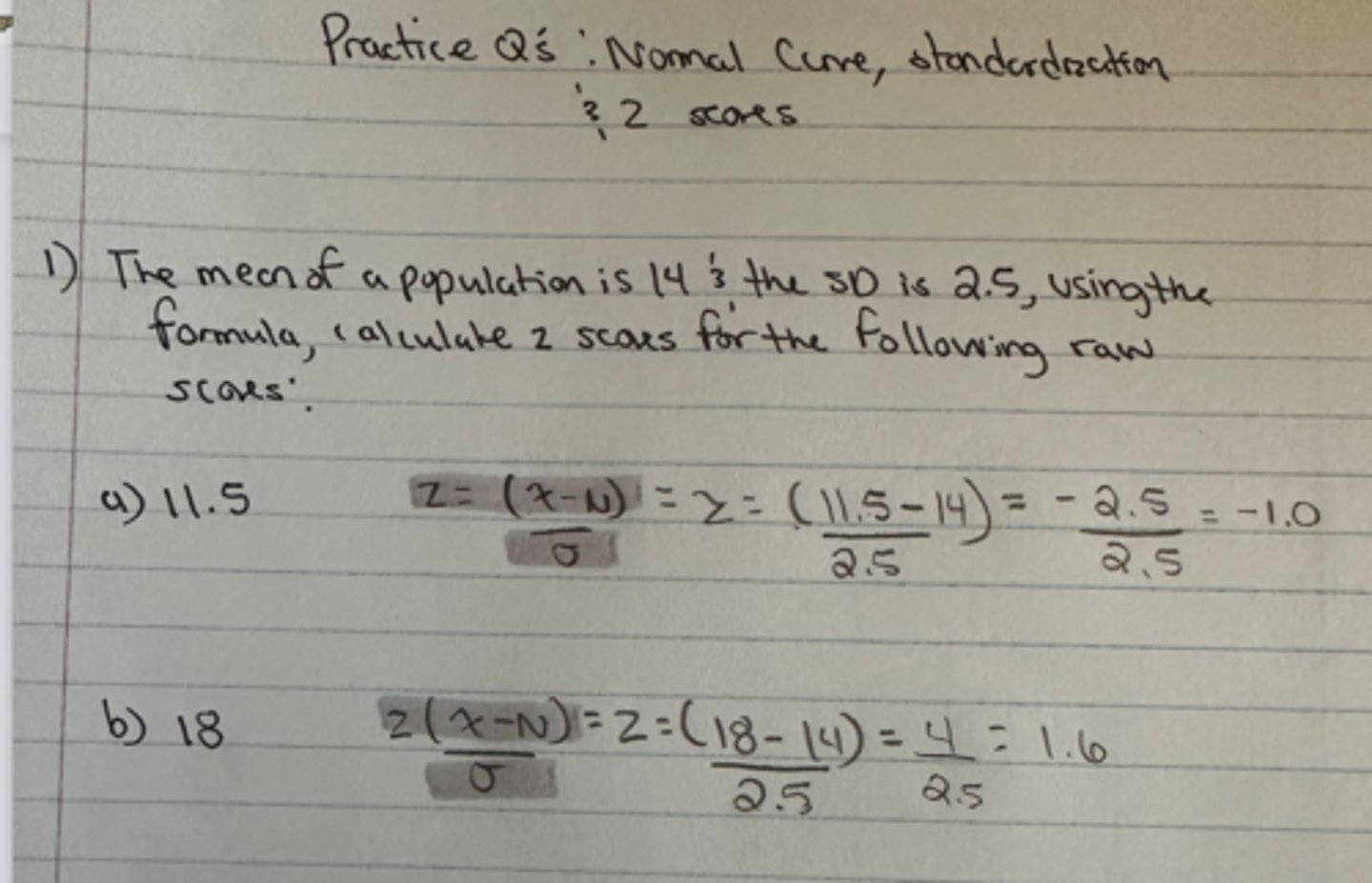 <p>a) -1.0</p><p>b) 1.6</p>