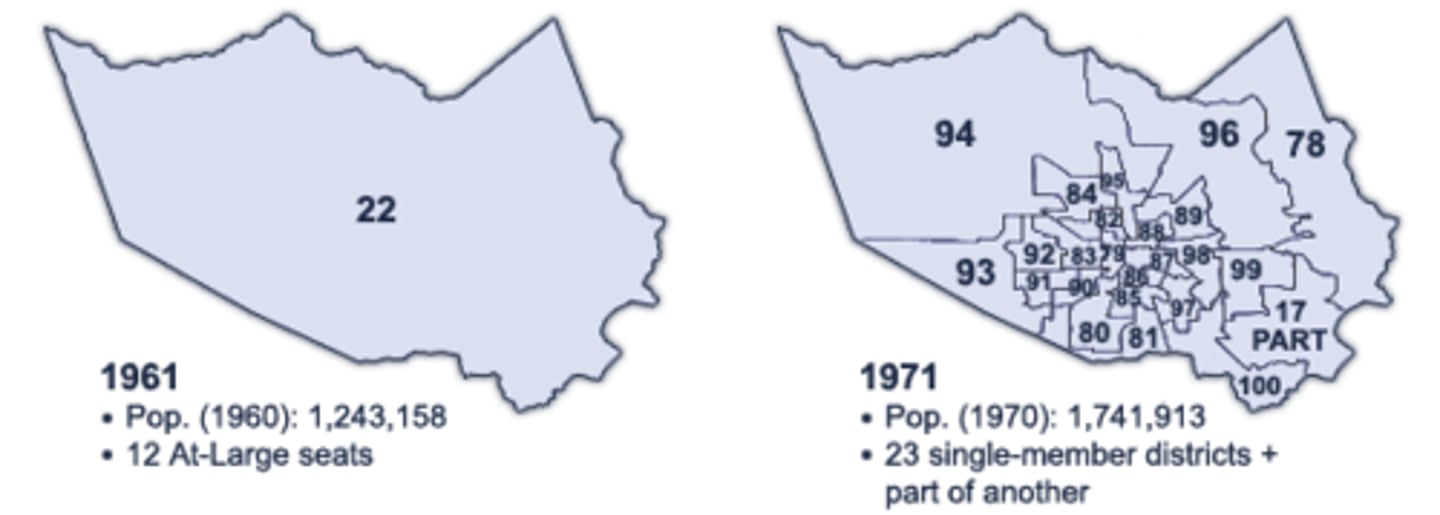 <p>A geographic area defined by internal boundaries within a sovereign state where individuals vote for representatives for the legislative body.</p>