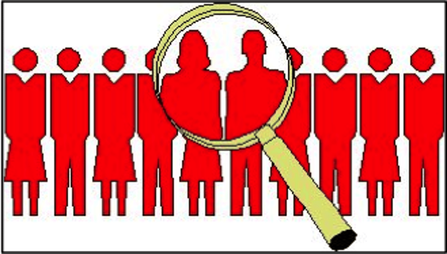 <p>The scientific study of population characteristics</p>