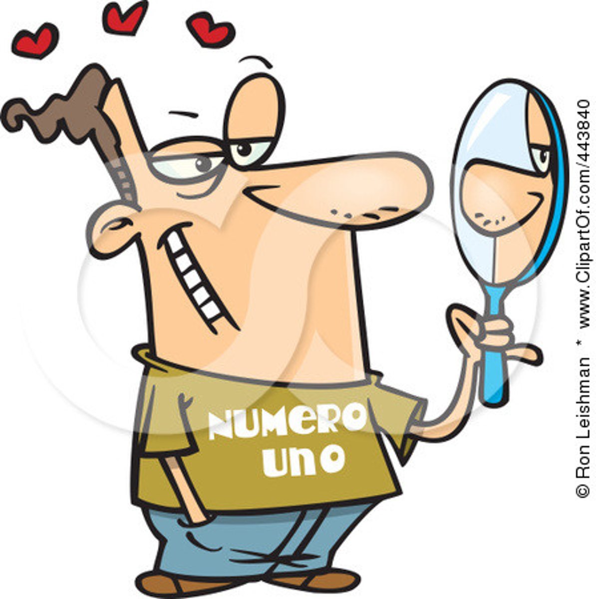 <p>vain, conceited</p>