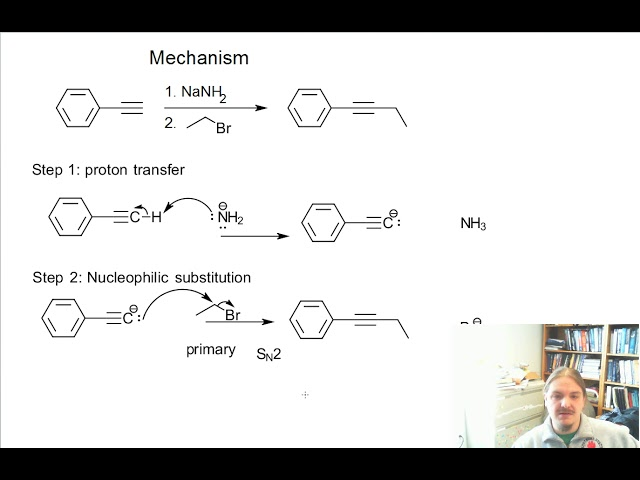 <p>Increases the length of a carbon chain and can only be used on terminal alkynes. </p>