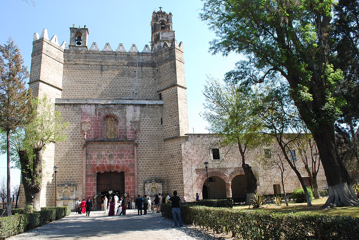 <p>Monastery of San Miguel, Huejotzingo, Puebla 1547-71</p>