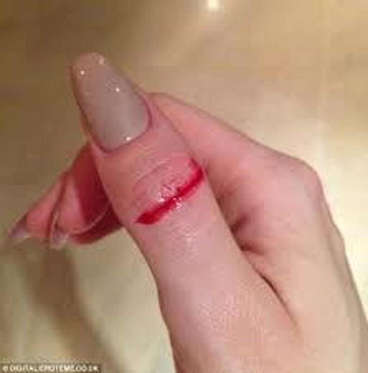 <p>contact with non-intact (broken) skin, blood, body fluid, or other potentially infectious materials that are the result of the performance of an employee's duties</p>
