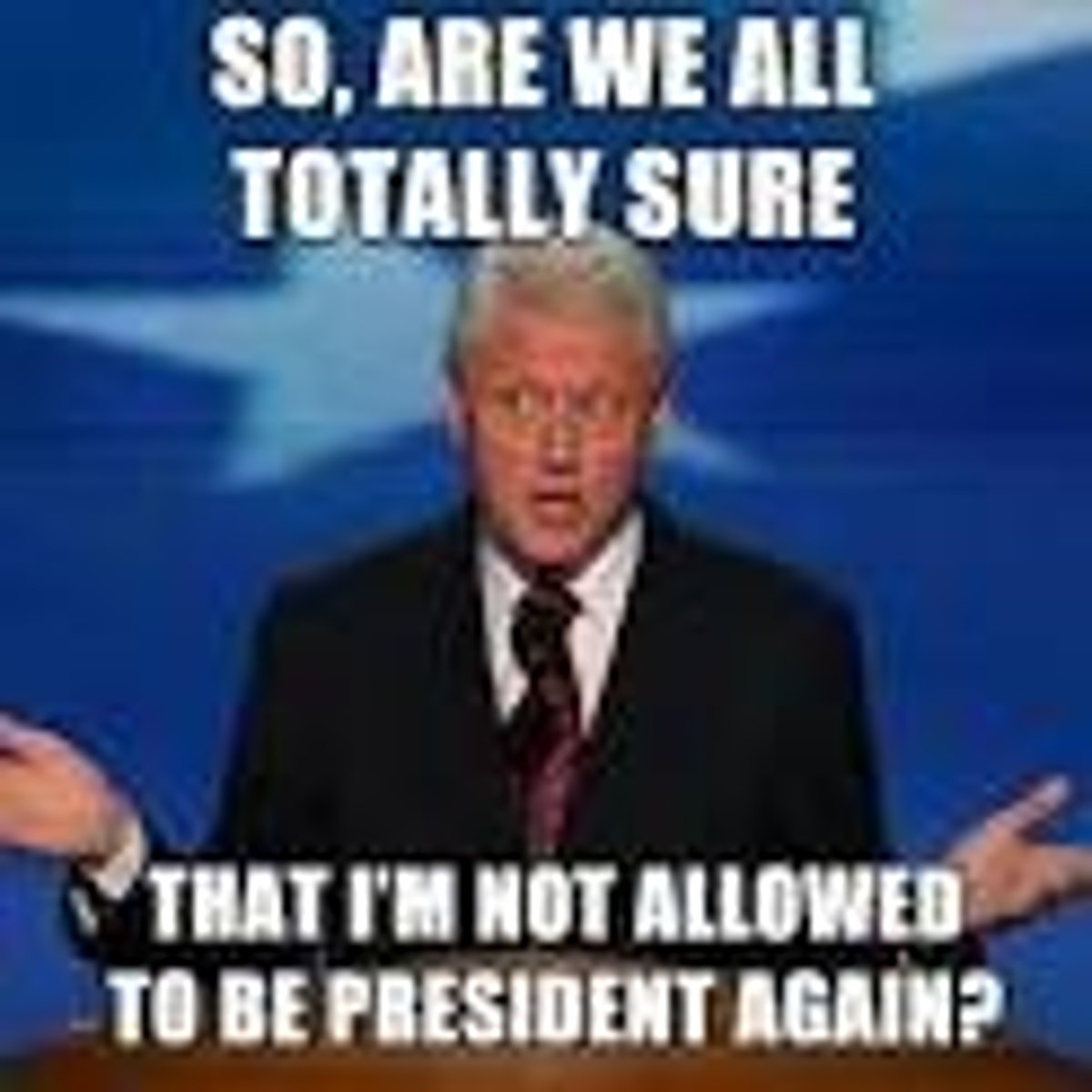 <p>President can't serve longer than 2 terms</p>