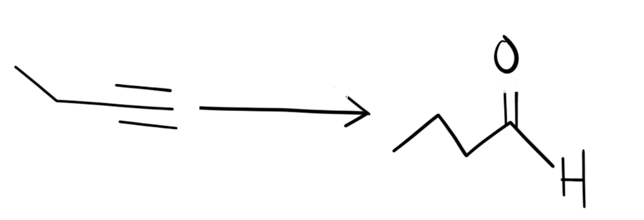<p>What is the reactant for this</p>