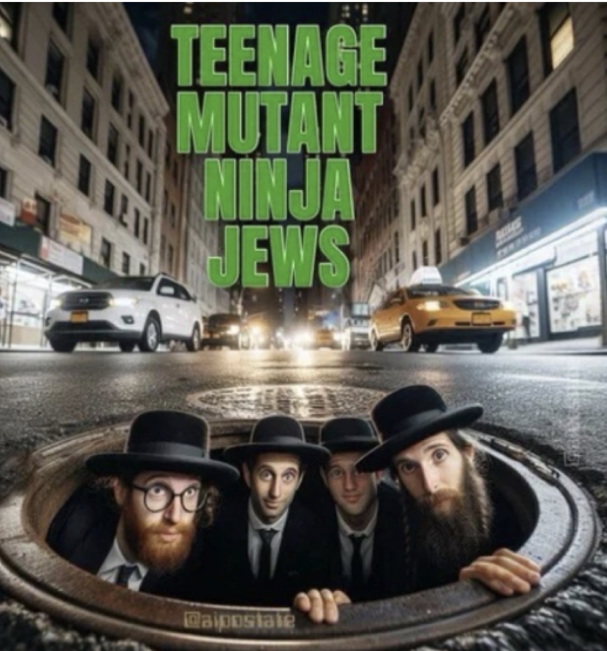 <ul><li><p><span>Tunnels under synagogues used during covid</span></p><ul><li><p><span>Jokes —> Jews are rats</span></p></li></ul></li><li><p><span>When these tunnels were discovered, bc it was strange, conspiracy theories began</span></p><ul><li><p><span>One being that children were being kept captive in these tunnels</span></p></li></ul></li><li><p><span>Memes made</span></p><ul><li><p><span>Might look harmless and humors, they help spread this message</span></p></li></ul></li></ul><p></p>