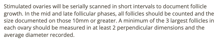 <p>c) late follicular phase</p>