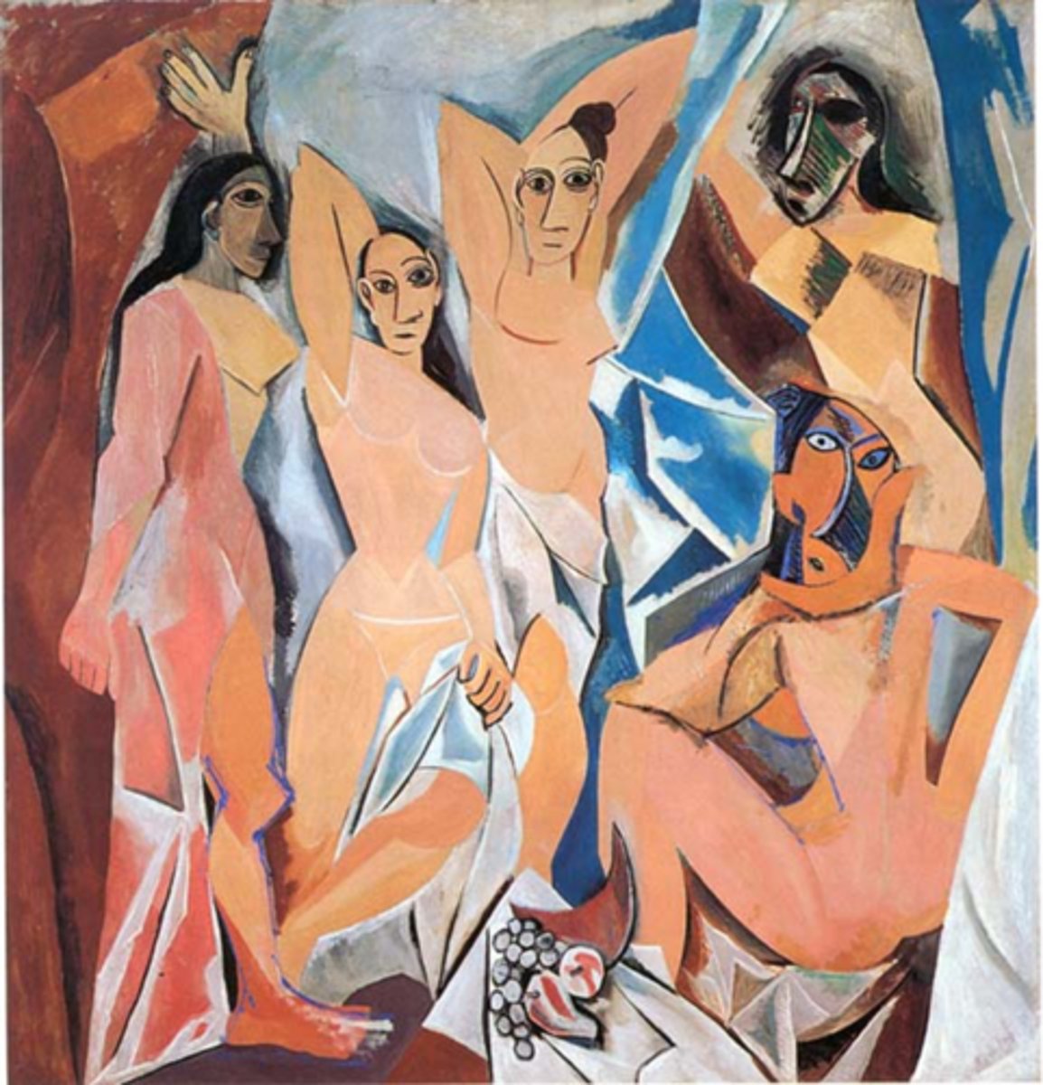 <p>Pablo Picasso, 1907, oil o/canvas</p>