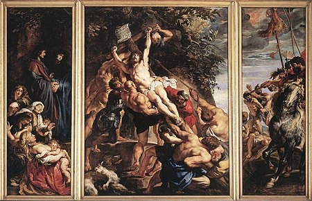 <p>The Raising of the Cross Baroque</p>