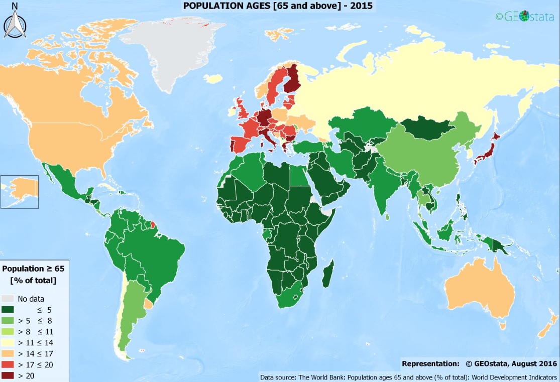 <p>Demographic measure that compares the number of elderly individuals (typically those aged 65 and older) to the number of people in the working-age population (typically those aged 15-64)</p><p>Reflects the burden placed on the working population by supporting the elderly through social security, pensions, and healthcare</p>