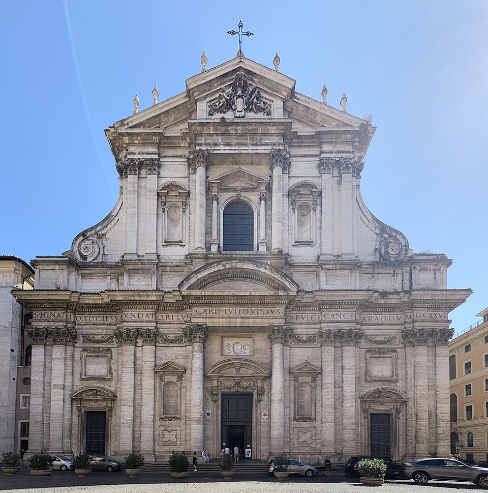 <p>Kościół św. Ignacego w Rzymie</p>