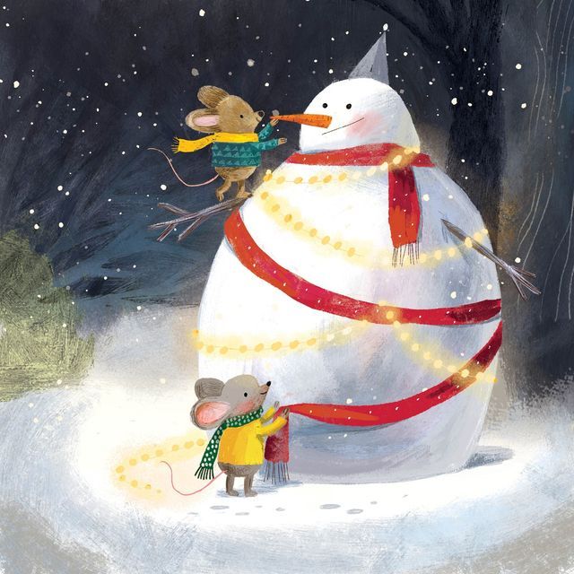 <p>build a snowman</p>