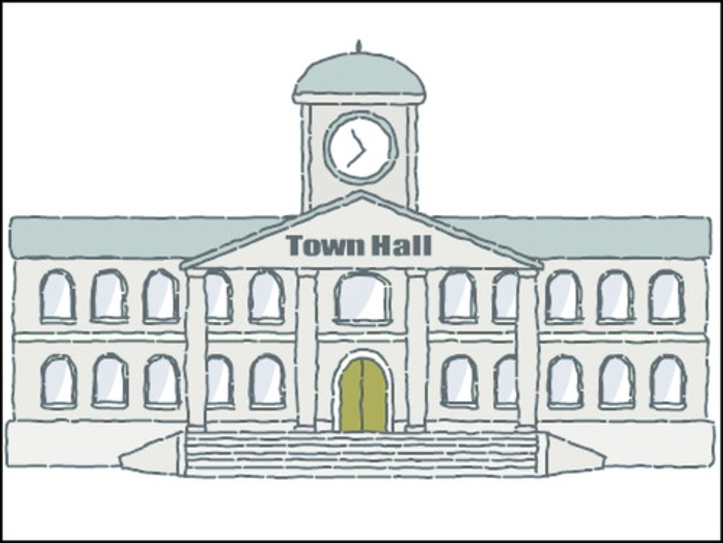 <p>a town hall / city hall</p>