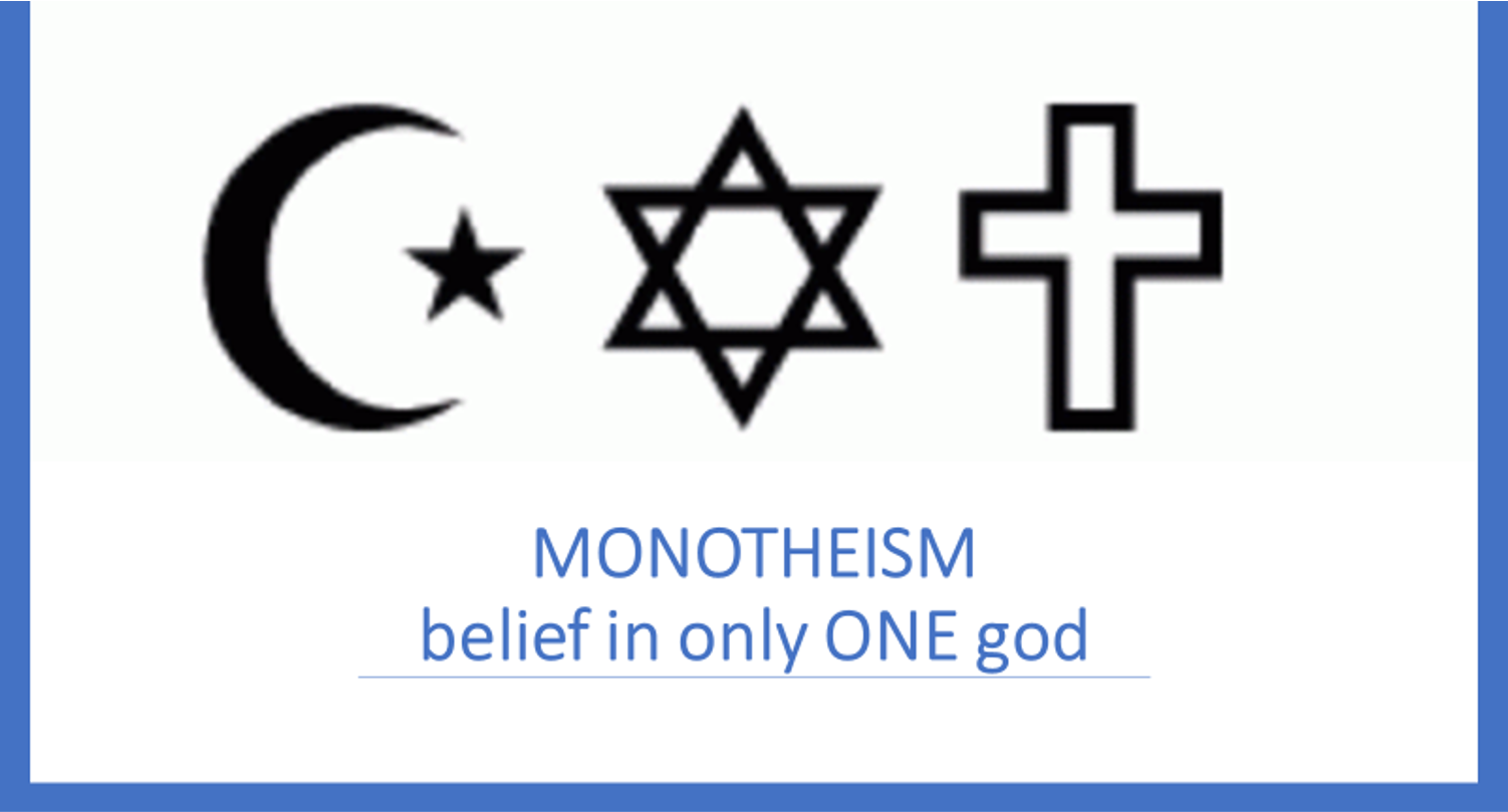 <p>Monotheism</p>