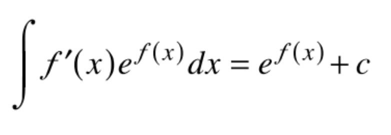 <p>To remember, it is just the reverse of differentiating exponentials. You may need fudging. </p>
