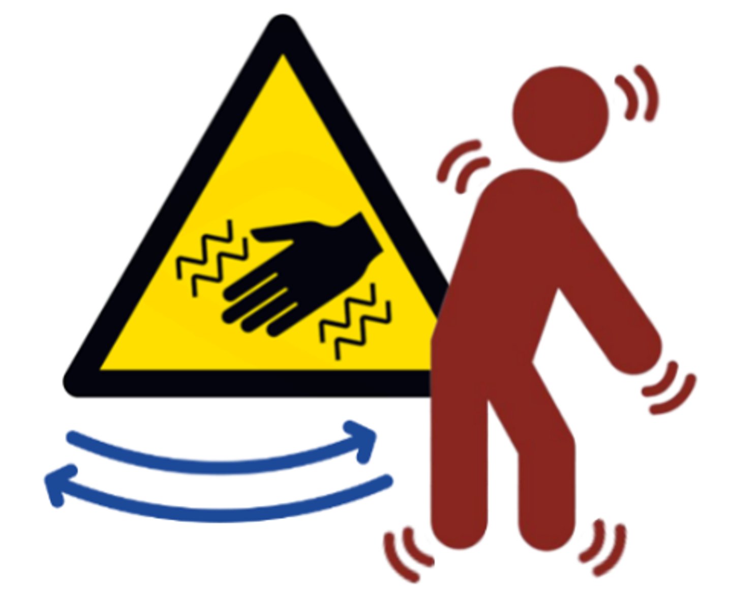 <p>rapid oscillation (back-and-forth movement) of all or part of the body (ergonomic stressor)</p>