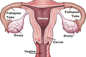 <p>ovaries </p>