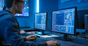 <p>L’informatique</p><p>Il veut étudier l’informatique à l’université</p><p>You learn lots of information on computers, and information is like l’informatique</p>