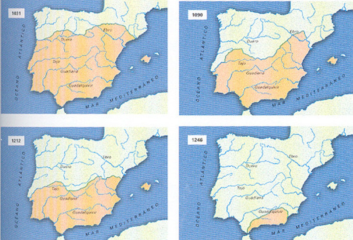 <p>Christian campaigns to retake Spain from the Muslims, which they finally did in 1492.</p>