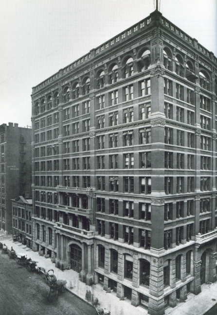 <p>Home Insurance Building</p><p>Jenney</p><p>Chicago</p><p>1880s</p>