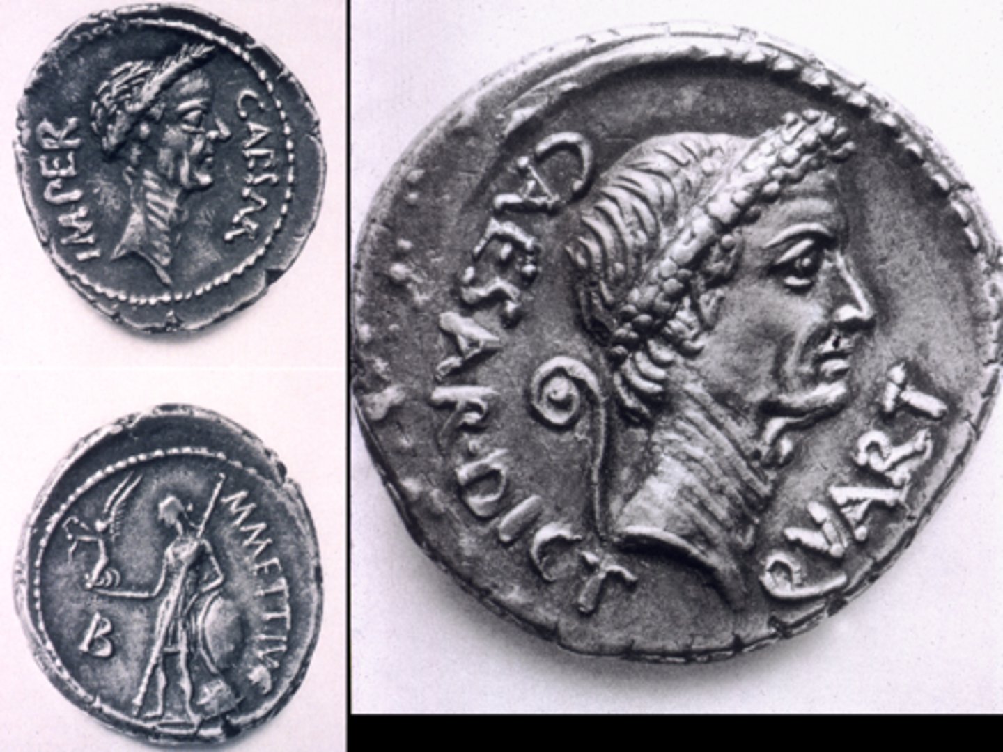 <p>What is this called and when was it made? What is it symbolic of and what was the title Caesar had?</p>