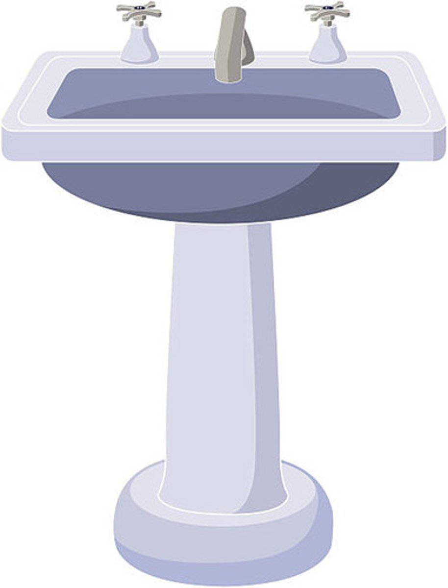<p>(bathroom) sink</p>