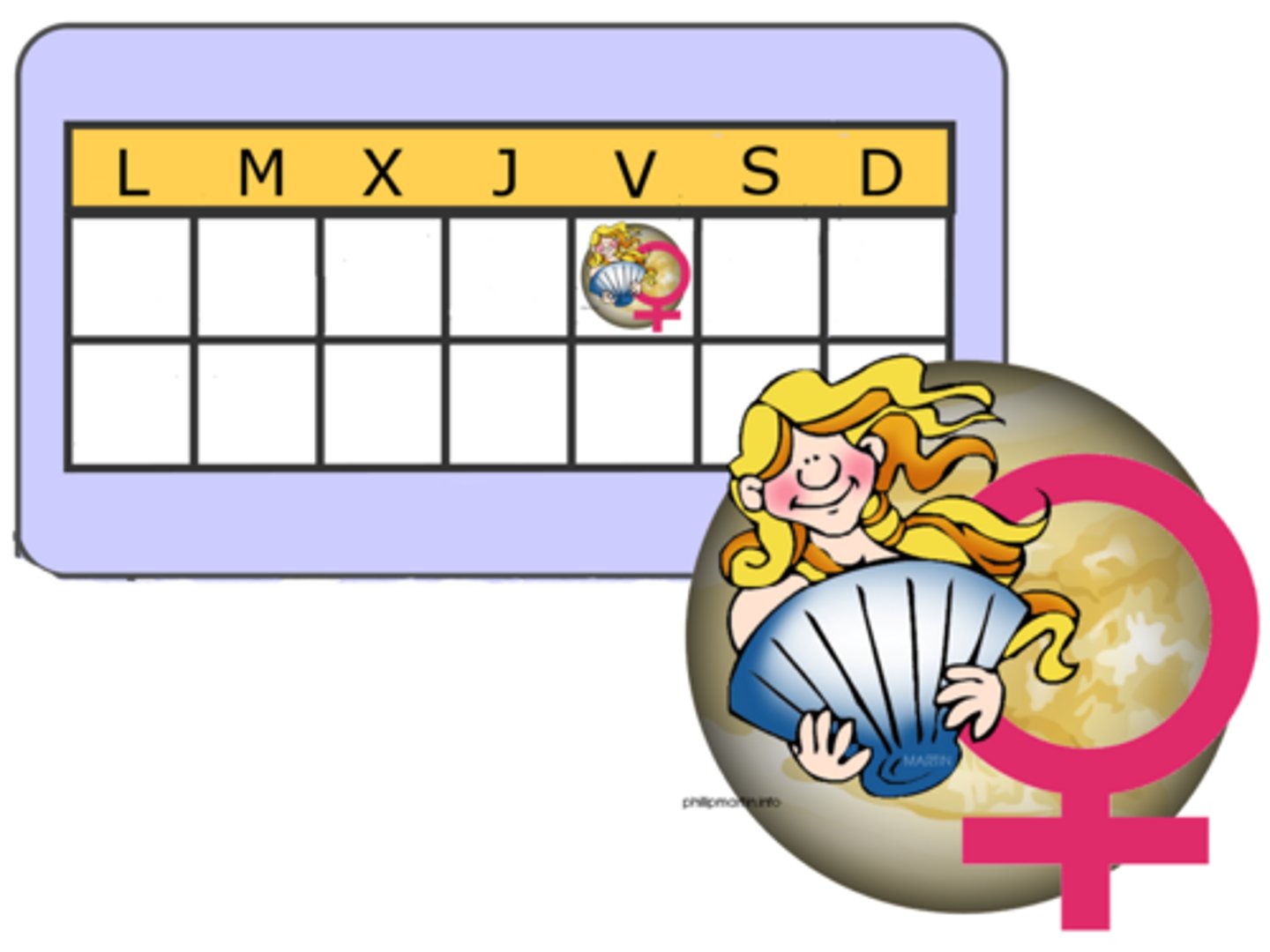 <p>п'ятниця</p><p>e.j. El -te gusta acostarte a las 12.</p>