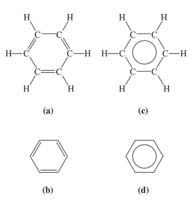 <p>containing benzene ring of its derivatives </p>