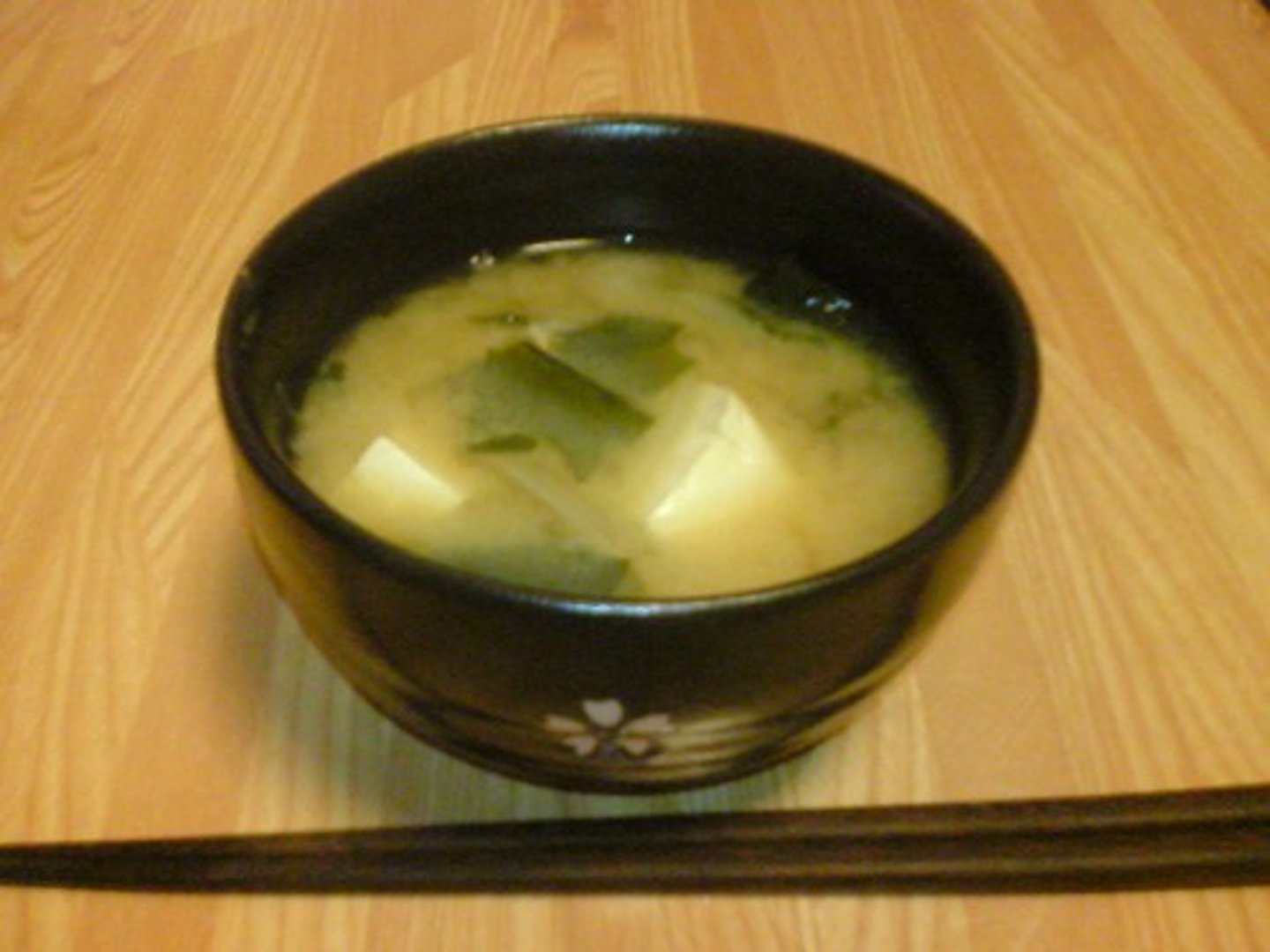 <p>miso soup</p>