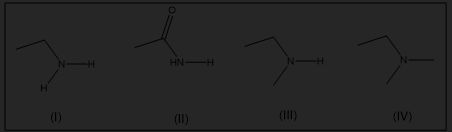 <p>Which of the following are primary amines?</p>