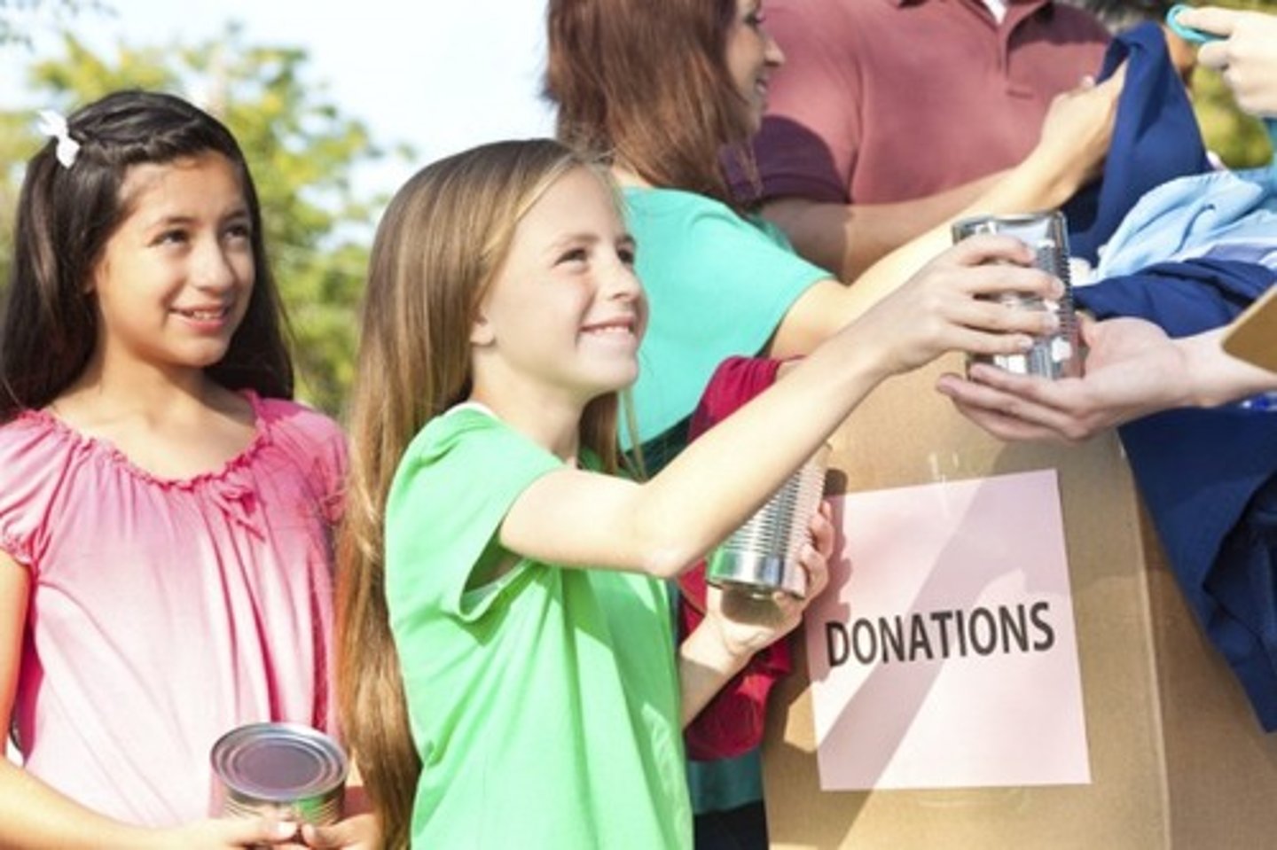 <p>donations</p>