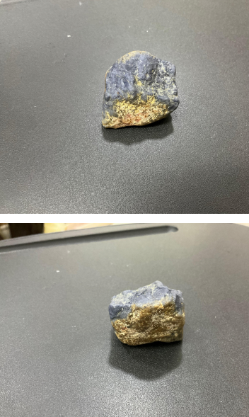 <p>what is the name of this mineral?<br>what color and number of hardness does this rock have in the Mohs hardness scale?</p>