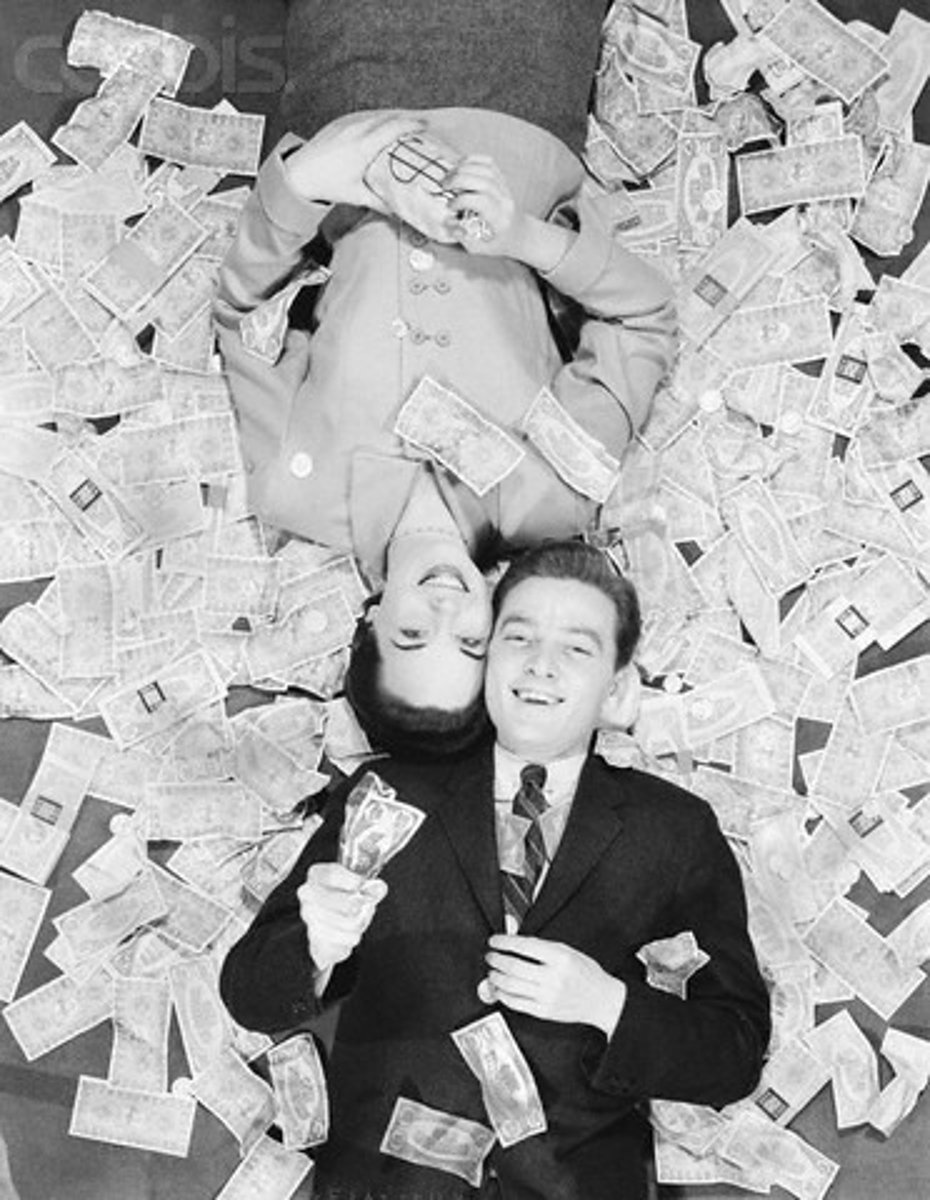 <p>They had a lot of money (PAST tense)</p>