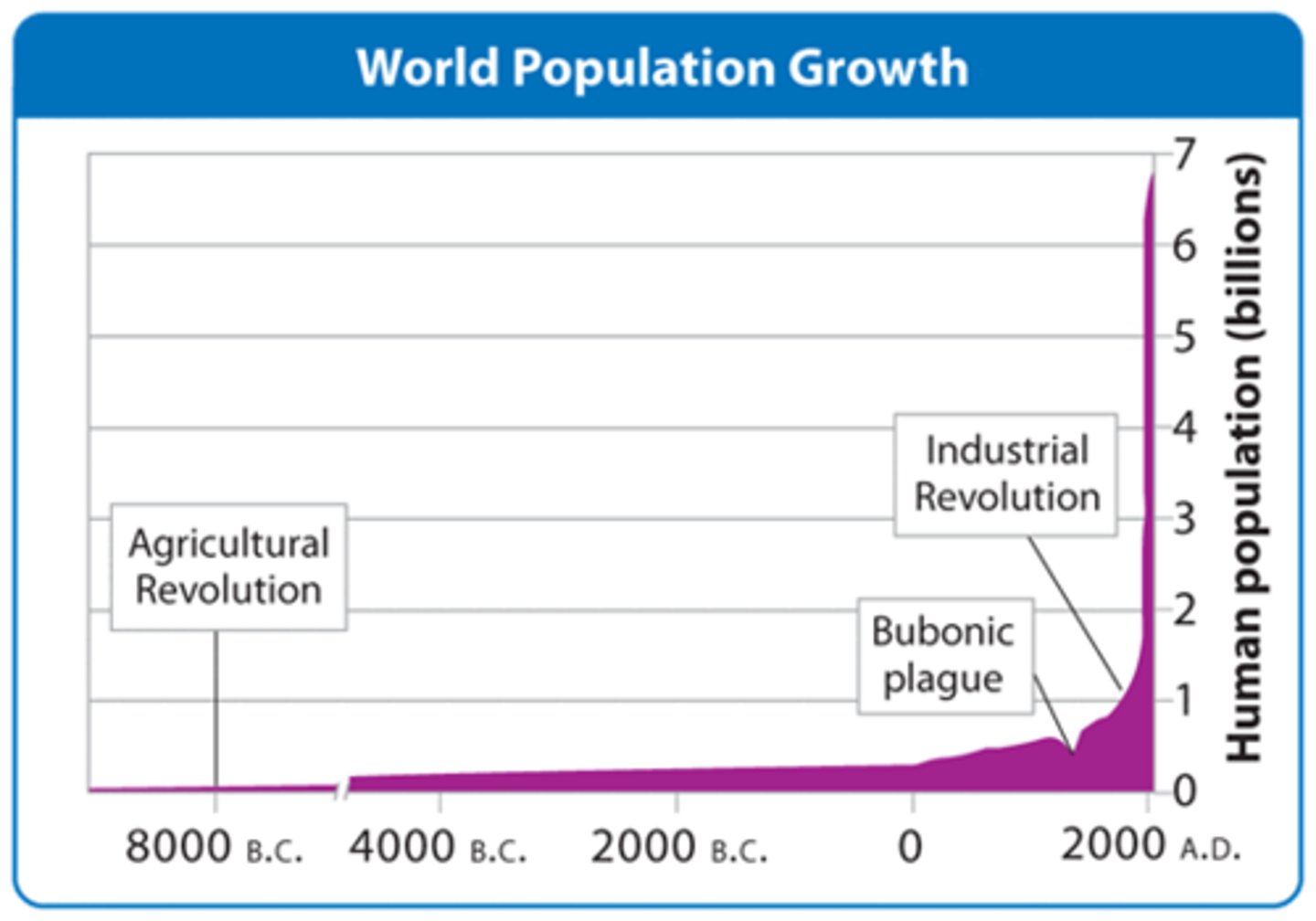 <p>18. The trend shown at 8000 BCE on the graph above is best explained by<br>A. the widespread diffusion of agricultural practices<br>B. a sharp decline in the number of wars<br>C. climate change that resulted in lower average temperatures<br>D. migration of prehistoric humans in search of animals to hunt</p>