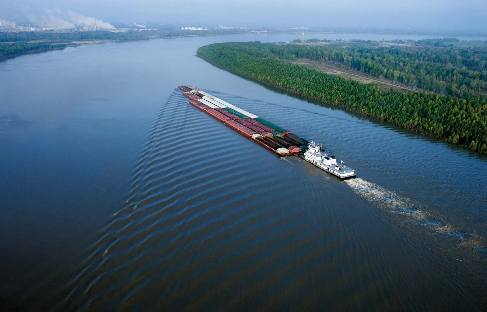 <p>A major North American river and the chief river of the United States, longest river in the U.S.</p>