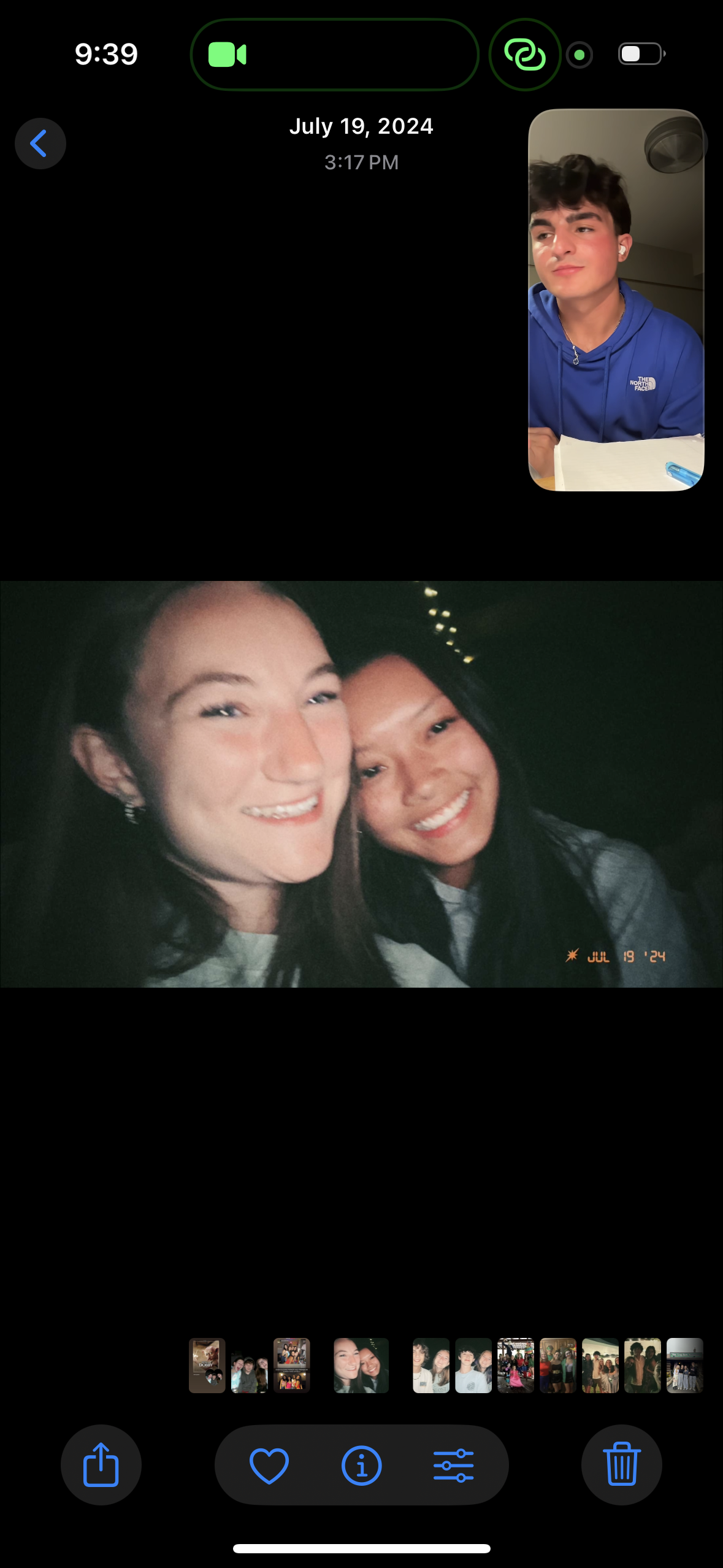 <p>lives in Somers ny, goes to oneonta, works across the lake at the ymca five days a week all day long</p>