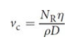 <p>turbulence can arise when the speed of the fluid exceeds this threshold; depends on the physical properties of the fluid, such as its viscosity and the diameter of the tube</p><p>where vc is the critical speed, NR is the Reynolds number, η is the viscosity of the fluid, and ρ is the density of the fluid.</p>