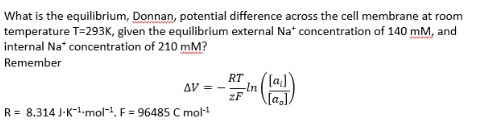 <p>Calculating Donnan potentials</p>