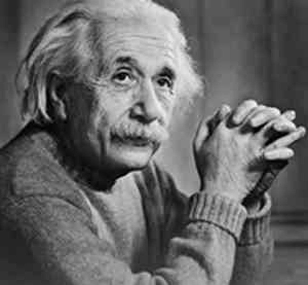 <p>revolutionized physics with his theory of relativity, published in 1905, challenging Newtonian mechanics.</p>